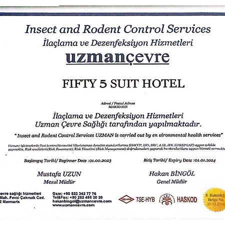Fifty5 Suite Hotel 马尔马里斯 外观 照片
