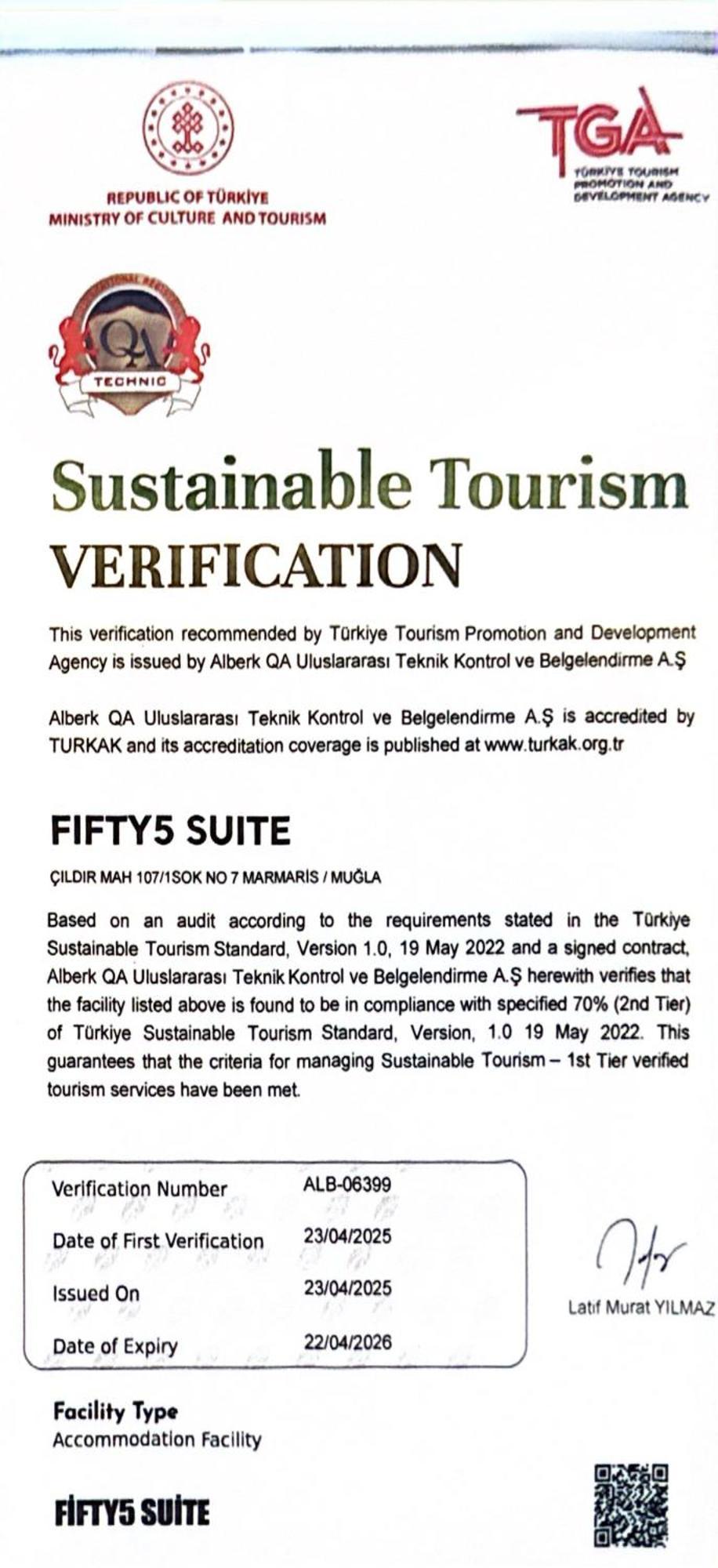 Fifty5 Suite Hotel 马尔马里斯 外观 照片